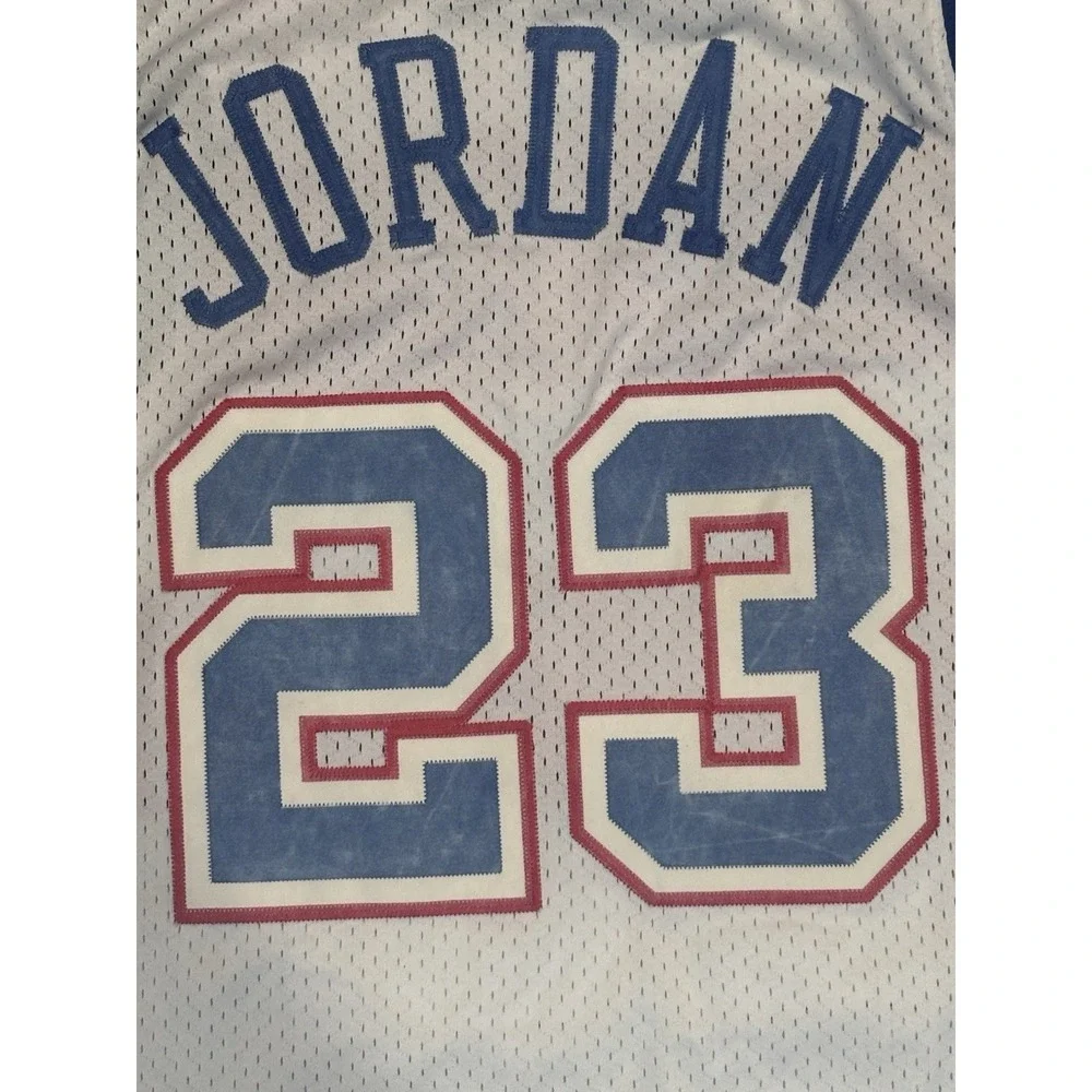 VTG Michael Jordan NIKE Washington Bullets NBA basketball Stitched 23 Jersey Y2K